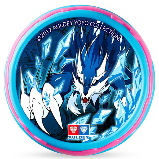 Audi Doppel Diamond Jo-Yo Spielzeug Feuerkraft Teenager King Jo-Yo Boxing Hero Yoyo Verstellbarer Swing Ball Boy Toy Geschenk Verstellbarer Swing Yo-Yo- 龙赛后六后