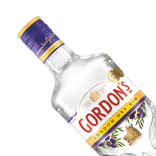 哥顿（Gordon’s）特选干味伦敦金酒 琴酒 杜松子酒 洋酒 马天尼金汤力调制酒 700ml 700mL 2瓶