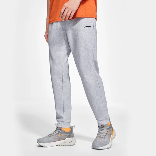 
Li Ning (LI-NING) men's sweat-absorbing pants [2022 new product] Fitness series men's feet sweat-absorbing comfortable pants Black AKLS683-2 2XL
