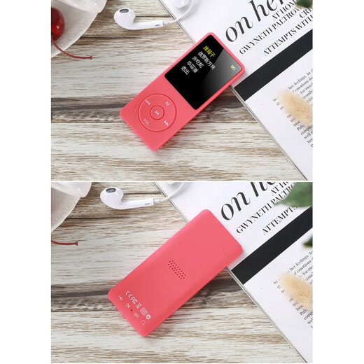 Pinyi MP3 Bluetooth Sports Music Player Mini Walkman Student 1.8-inch Screen Pin card mp4 Black 32G Card Bluetooth Host + Bluetooth Headset