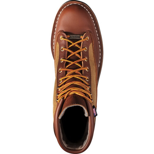 丹纳Danner Light丹纳之光防水手工防滑工装靴户外徒步登山鞋真皮 卡其色-30440-男EE宽款 43.5