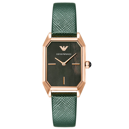 Emporio Armani Watch Woman Shows Star Styles, European and American Light Luxury Quartz Female Femme, Gift de la Saint-Valentin pour la petite amie AR11149 (Entrepôt lié à l'entrepôt rapide)