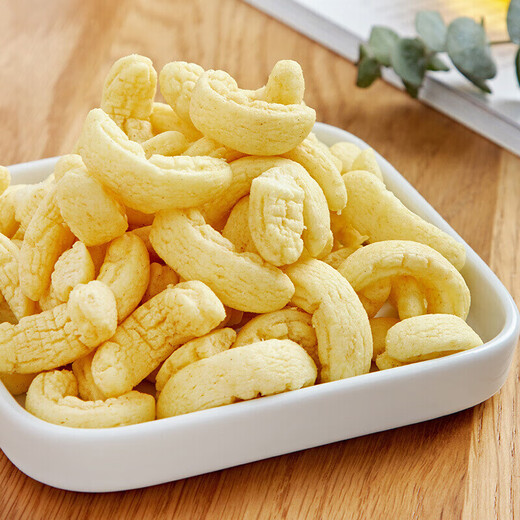 Panpan, cubes de poulet à saveur de blé, pack cadeau de collations décontractées, thé de l'après-midi de nourriture soufflée, 60gfrous
