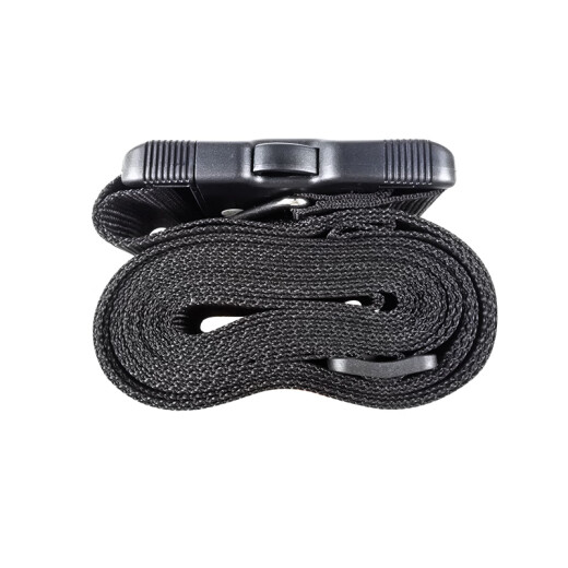 RESETRST-033 cross packing strap TSA overseas checked trolley case bundling strap tie suitcase checked packing strap password lock travel safety strapping strap black