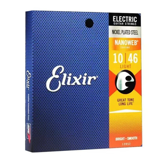 Elixir E-Gitarrenschnüre Elixir beschichtete Saiten Elixir Strings ELIXIR120021 Elektrische Gitarre 12052-1046