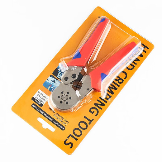 Hasdick HKHE-046 Jingcang delivery tubular terminal crimping pliers pre-insulated wire nose self-adjusting crimping pliers HSC8 6-6A (0.25-6m)