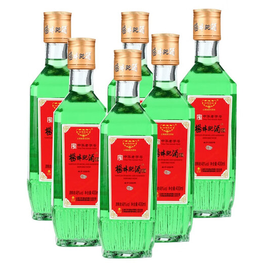 杨林肥酒 随心+燃情+金酒400ml*6瓶48度绿酒杨林古酒金酒年货送礼聚餐酒水 随心+燃情+金酒400ml*6瓶