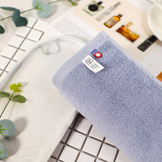 Imabari (IMABARI) JD Logistics Japan direct mail Imabari (IMABARI) towel square towel small towel pure cotton soft gray towel 1 made in Japan 1