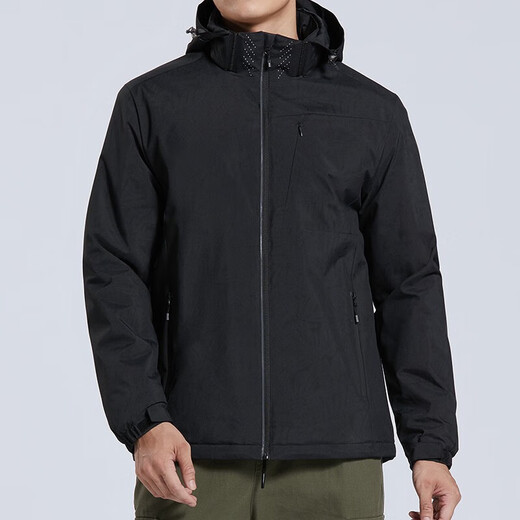 Brelrmon Plus Samtjacke Windbreaker Männer und Frauen Schweißjacke einschicht einschichten Herbst und Winter Windproof warmes Weichschalen Workwear Koreanische Version Outdoor Jacke 9930a-2 Camouflage Gray-Men 4xl