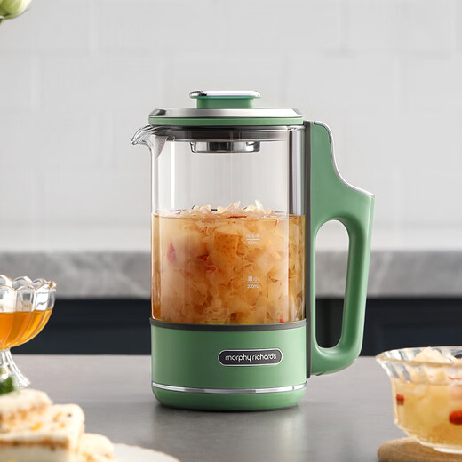 Mofei Electric Portable Health Pot Mini Tea Maker Kettle Small Office Fully Automatic Home Integrated MR6086 Fresh Green 0.6L