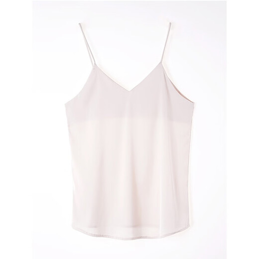 Yu Zhaolin Suspender Vest Fomen in Summer New Style Suit pour sexy et sexy à l'extérieur portant la soie lâche à épaules dénudées top 702 Silk Silk White 1 pièce Single Taille (80-140jin [Jin est égal à 0,5 kg]))