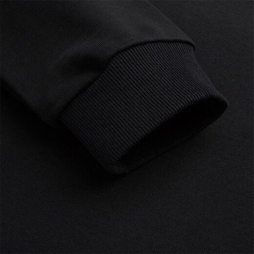 Dances with Wolves Classic Logo Sweatshirt Men's Casual Comfortable Round Neck Pullover Men's Thin Sweatshirt 001 Black 175