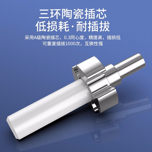 Optical Aviation Telecom-grade fiber optic jumper LC-LC single-mode dual-core 2-meter home fiber optic cable low smoke halogen-free environmentally friendly external vessel Transceiver Pig fiber GH-LL02-S