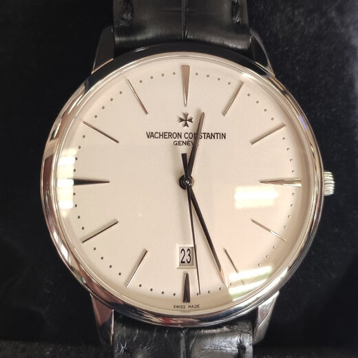 
[Second-hand 99 new] Vacheron Constantin men's watch inheritance series mechanical second-hand luxury watches Rui watches Crazy high-Qiqiang watches recycling 40mm white platinum disc 85180/000G-9230