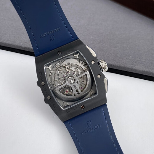 [Second-hand 99 new] Hublot/HUBLOT Soul BIG BANG series automatic machinery Swiss men's watch barrel type hollow waterproof luminous luxury goods 641.CI.7170.LR ceramics