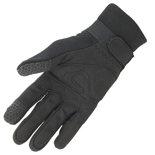 
Qizhang inner full finger tactical gloves outdoor inner gloves spring and autumn riding plus velvet warm touch screen gloves cycling inner gloves road full finger gloves small M