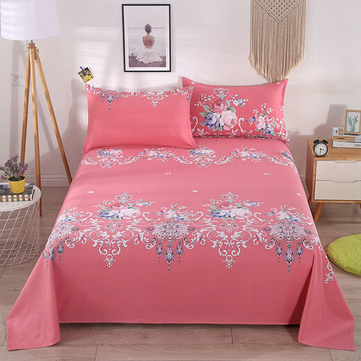 Zhujiangshi Too thick, no wrinkles, thickened sheets, linen, thickened double sheets, old coarse cloth, small canvas sheets, exotic blue, 0.9*2.3 sheets only (for beauty beds)