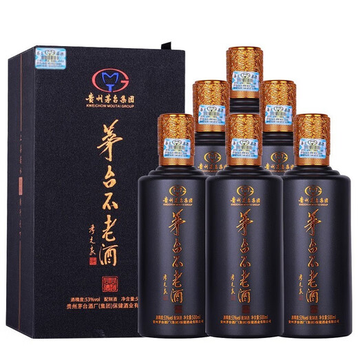
Moutai (MOUTAI) Moutai Unaged Wine 53 Degree Prepared Wine (based on soy sauce-flavored white wine) Produced by Moutai Group 53 Degree 500mL 6 bottles Unaged Wine is the same as the same as the same virtues