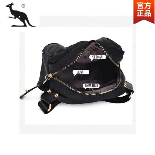 Coole Känguru One-Shoulder Small Bag Damen 2025 Neue Kapazität Crossbody Bag Damenbeutel Leinwand modisch und vielseitig Oxford Stoff Muster Tasche Orange (groß)