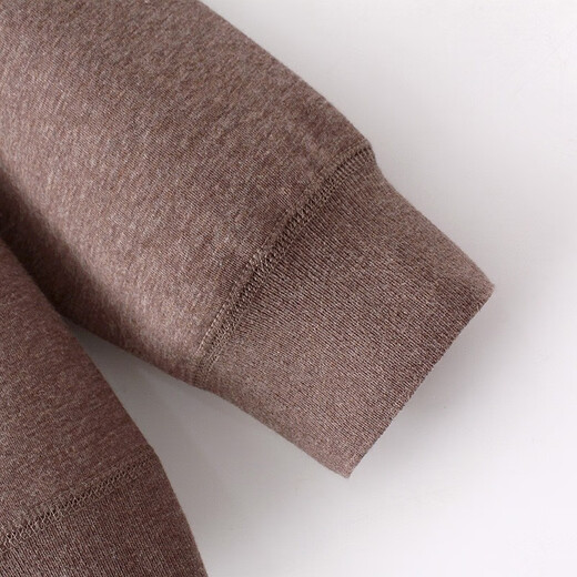 An Zhenxue warm clothes for the elderly, grandma clothes, autumn and winter clothes, middle-aged and elderly women's clothes, mother clothes two-piece set 4055-860 Khaki 4XL recommended 140-155 Jin Jin equals 0.5 kg