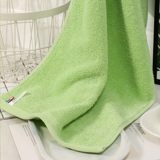Imabari (IMABARI) JD Logistics Japan direct mail Imabari (IMABARI) towel square towel small towel pure cotton soft green towel 1 made in Japan 1
