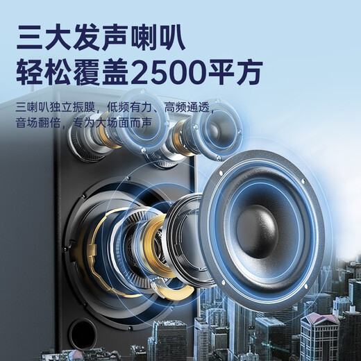 Shinco T30 Square Dance Audio Outdoor Trolley Speaker High Power Home Karaoke Wireless Bluetooth High Volume Amplifier Portable Subwoofer 8-inch Dual Microphone