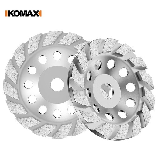 Komax diamond grinding disc angle grinder saw blade concrete wall cement grinding disc marble material grinding disc polishing disc 100mm grinding disc (1 piece)