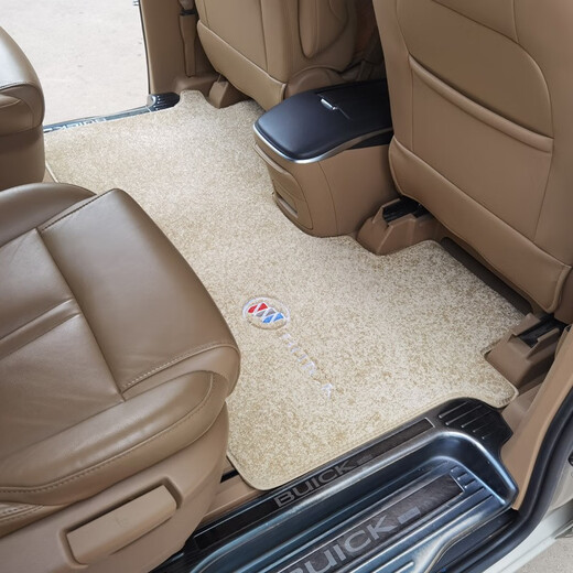 Han Xiaomiao Buick GL8 Foot Mat Mid-Row 652t COMERCIA CUALQUIER COMBARA COMBATO 653T ES LUZUN Segunda fila Mat de la fila de la mitad de la mitad de la fila (color de observación)