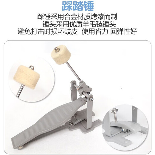 俏娃宝贝架子鼓儿童初学者玩具男孩3-4-6-8岁入门家用练习爵士鼓敲打鼓打击乐器小女孩生日礼物 黑：桦木金属电镀鼓【3鼓1镲】+木质鼓棒