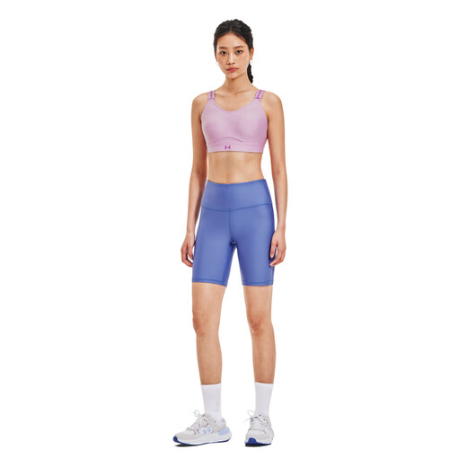 安德玛（UNDERARMOUR）Infinity 2.0小8 bra女子训练运动内衣-高强度1384112 峡谷粉698 L D-DD