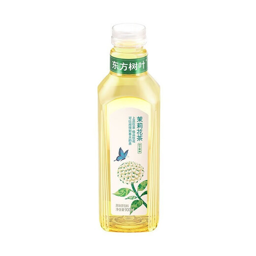 Nongfu Spring Oriental Leaves 900ml*12 large bottles, full box of jasmine green tangerine oolong multi-flavored 0 sugar, 0 fat, 0 calorie tea drink Jasmine tea 900ml*12 bottles, full box
