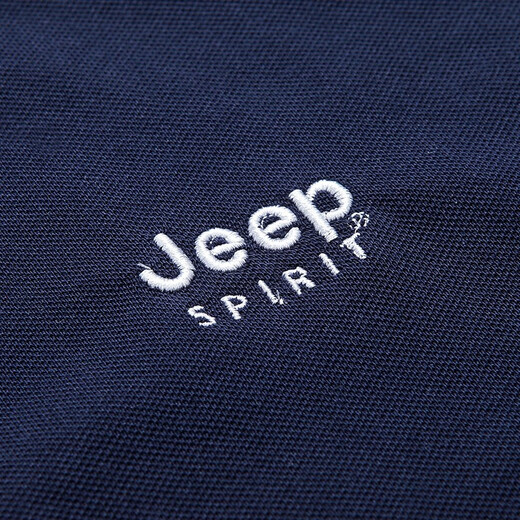 Jeep (Jeep) Kurzärärmiges T-Shirt für Männer im Sommer Polo Revers halbärmelte Business Casual Lose Lose T-Shirt 1283 1283 Blue L-Code empfohlen 140-155 Jin [Jin Equals Equals GEWEIS] Trage
