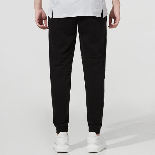 Nike (NIKE) men's pants spring new style sports pants knitted tucked feet casual sports pants small feet pants windproof trousers DA9859-010/AJ classic style/washed black gray L