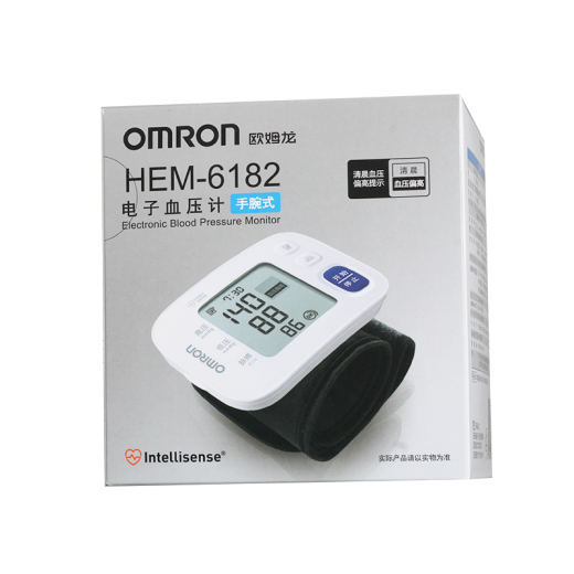 
Omron Electronic Blood Pressure Meter (Wrist Type) HEM-6182 Intelligent Fully Automatic Blood Pressure Meter Portable Electronic Blood Pressure Meter