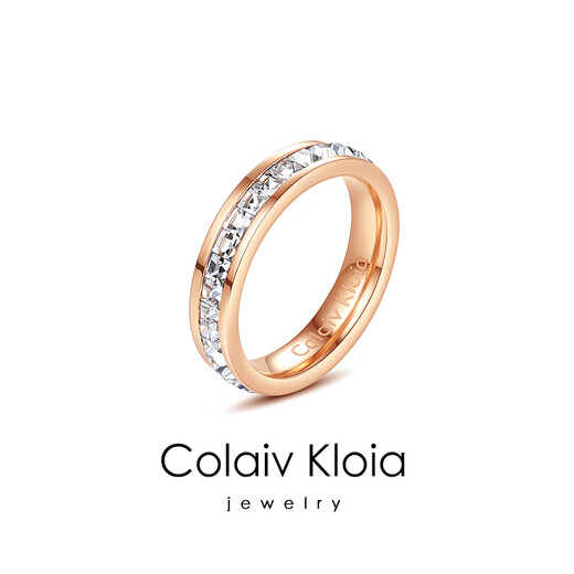 Colaivkloia baby's breath ring for women rose gold pair ring couple ring fashion ring 520 Valentine's Day birthday gift Tk0326 new rose gold baby's breath US size 7