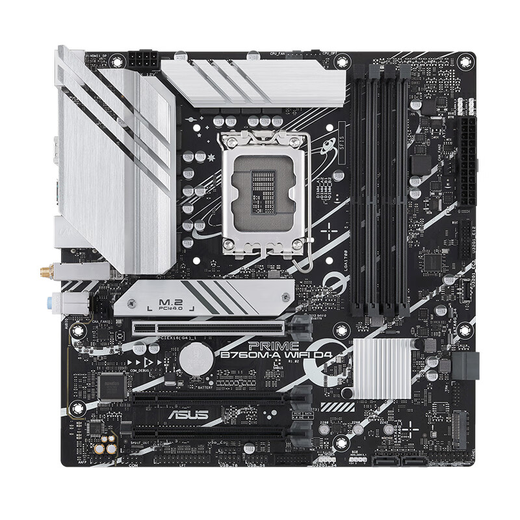 英特尔（Intel）13代酷睿CPU 华硕B760主板CPU套装 板u套装 华硕 PRIME B760M-A WIFI D4 i7-13790F 盒装