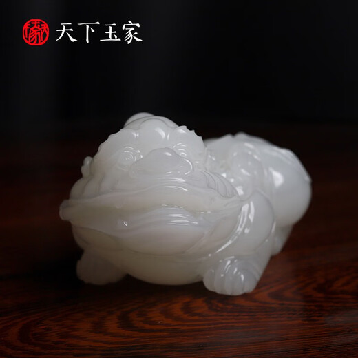 Tianxia Yujia Jade Pixiu Ornaments Home Living Room Porch Decoration Crafts House Opening Business Gifts A Pixiu