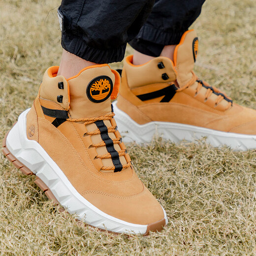 添柏岚（Timberland）男鞋休闲鞋 秋季新款户外透气运动鞋中帮靴防滑防水踢不烂马丁靴 A41GU231/宽楦 /晒图退10 43 270mm
