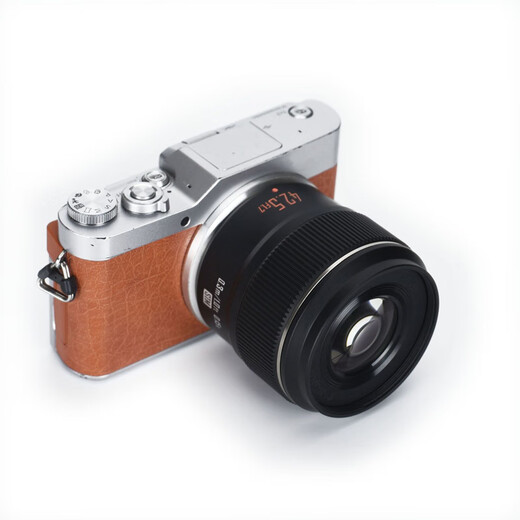 YONGNUO M43 mirrorless camera Panasonic Olympus large aperture automatic fixed focus lens portrait street photography