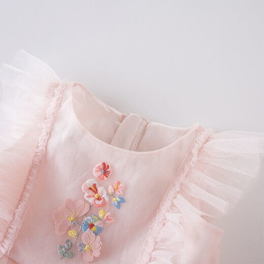 David Bella (Dave/Bella) Sommerkleid für Mädchen, Baby modischer Prinzessin, geschwollener Rock, Kinderrock DBM14099 Pink