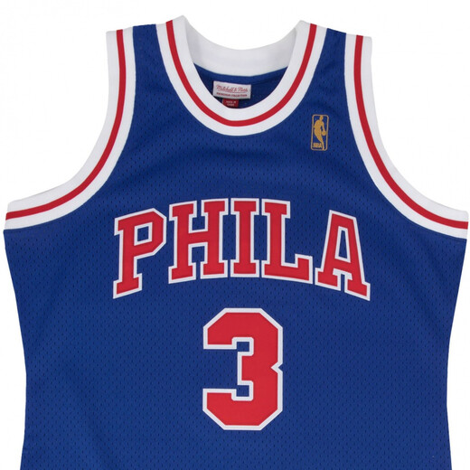 MITCHELL & NESSMitchell&Ness 76ers Iverson jersey 96-97 season fan version retro sports vest blue XL MITCHELL & NESSMitchell&Ness 76ers Iverson jersey 96-97 season fan version retro sports vest blue XL