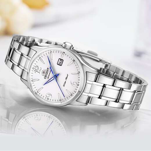 Orient Double Lion (ORIENT) watch women's fully automatic mechanical watch fashionable simple women's waterproof women's watch FNR1Q005W0