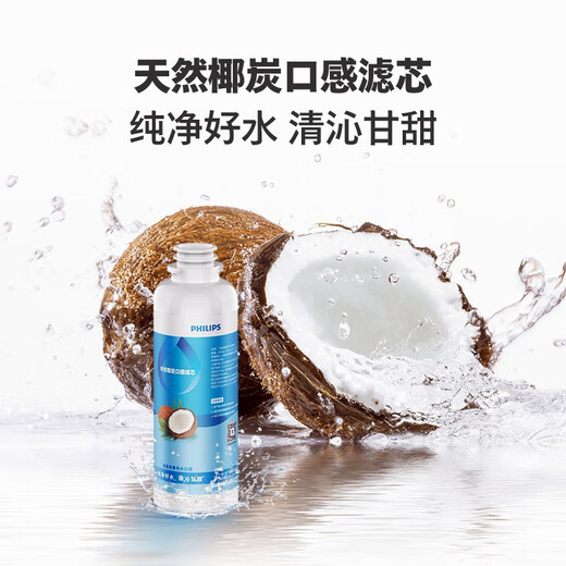 飞利浦（PHILIPS） 加热净水器 净饮一体机家用免安装 即热式饮水机 RO反渗透净水器水通道蛋白ADD6850/6854 ADD6850【天然椰壳活性炭】