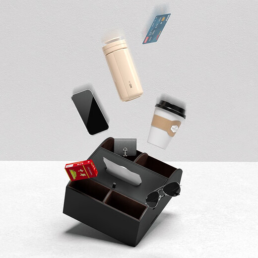 Car water cup holder multifunctional storage box creative supplies storage box tissue box interior supplies STWIN armrest box storage box Toyota RAV4 Camry Highlander Senna Corolla Asia Dragon Prado