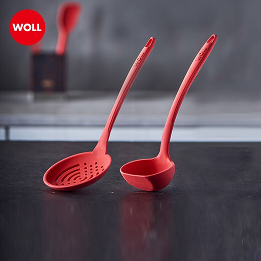 弗欧（WOLL）厨房厨具配件实用硅胶配件 硅胶汤勺漏勺 1091+1098