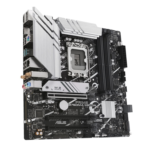 英特尔（Intel）13代酷睿CPU 华硕B760主板CPU套装 板u套装 华硕 PRIME B760M-A WIFI D4 i7-13790F 盒装