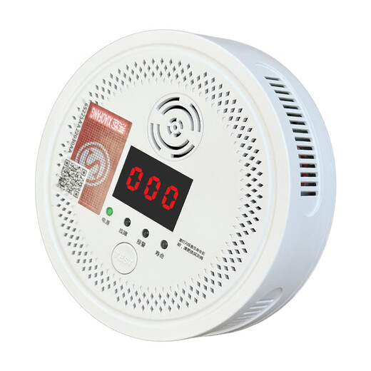 Bolian Smart Home Carbon Monoxide Alarm Coal Smoke Alarm CO Induction Coal Stove Burning Charcoal Honeycomb Coal Smoke Alarm Artificial Soot Gas Detector