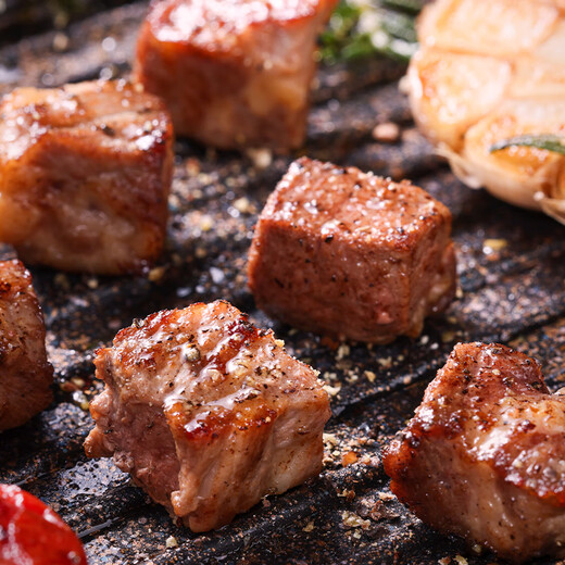 1号会员店澳洲原切牛肉牛腩粒2cm块 谷饲原切 肥瘦相间 炖煮食材2斤