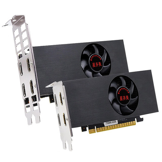 星齐美750/1050/1650 带EDID锁屏4屏显卡原生接口炒股投影拼接监控可用于小机箱 730  4G