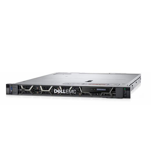 戴尔（DELL）PowerEdge R450 1U机架式服务器至强双路ERP应用数据库主机 2*银牌4314 32核64线程 64G内存/4*8TB SAS/H755